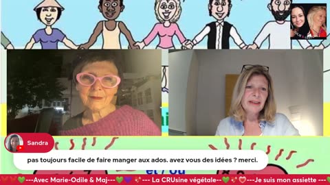 Université d'été 2024 09/04 La CRUsine végétale Avec Marie-Odile & Maj