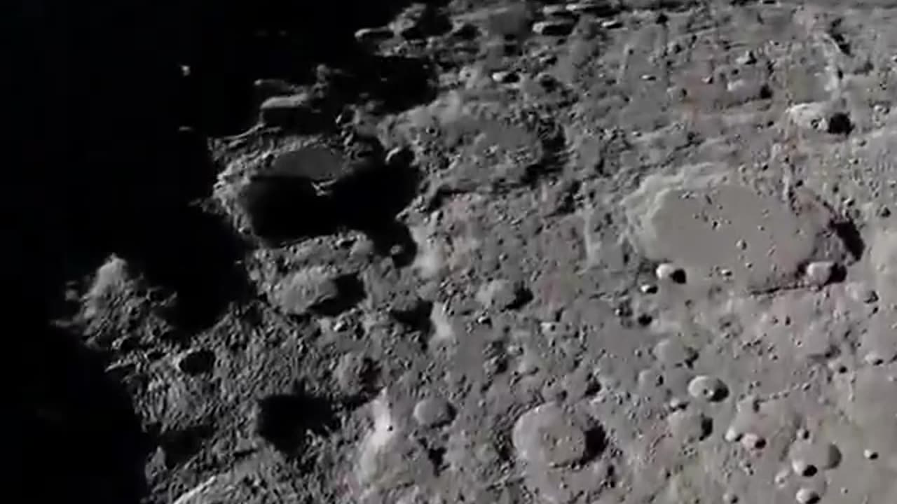 Incredibly high-resolution footage of the moon taken by NASA’s Lunar Reconnaissance orbiter