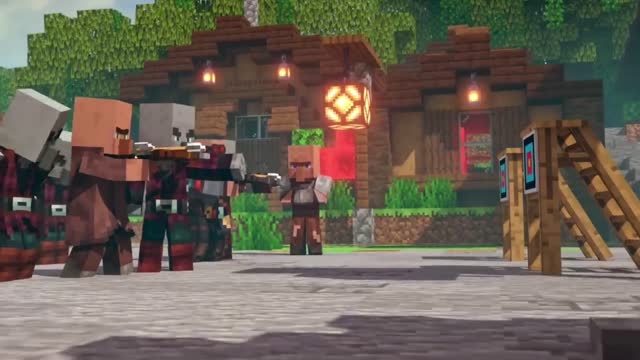 RISE OF THE PILLAGERS - Alex and Steve Adventures (Minecraft Animation Movie)2