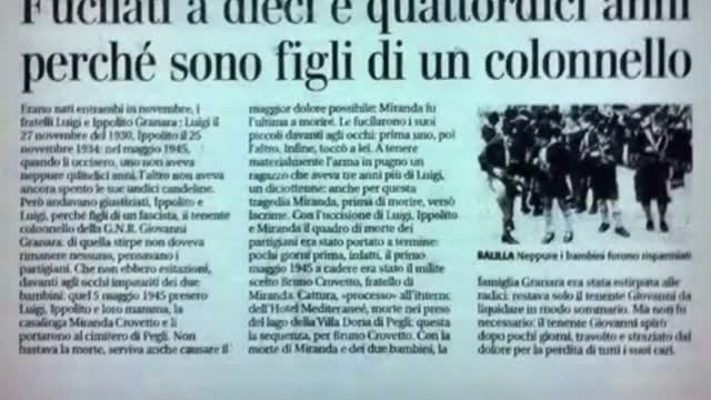 Complici degli alleati i terroristi partigiani...