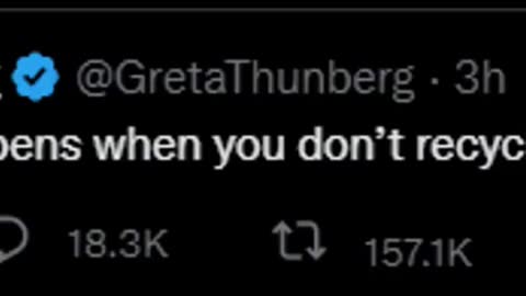 Greta Thunberg Roasts Andrew Tate Again...