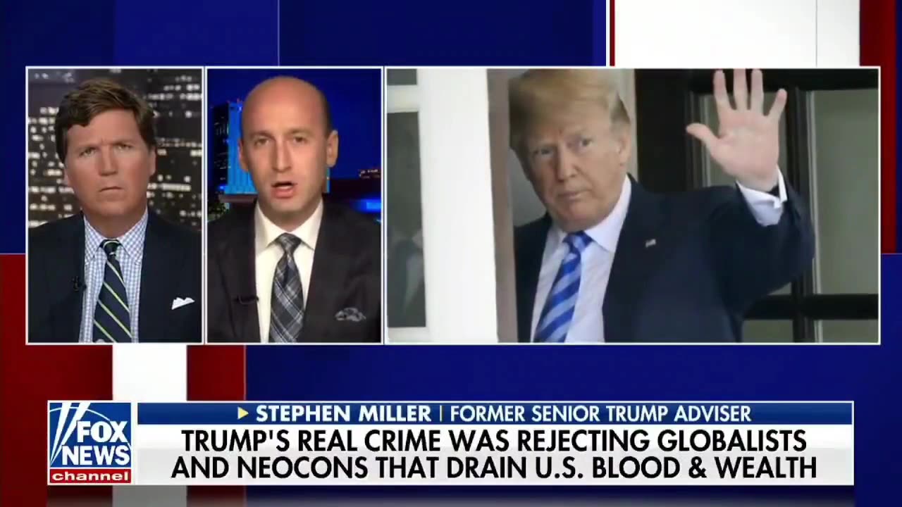 Donald Trump's Real Crime? - Stephen Miller & Tucker Carlson
