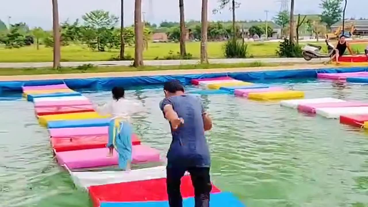 Funny video daughter with father