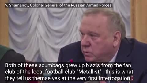 Russian official on captured Ukrainian war criminals