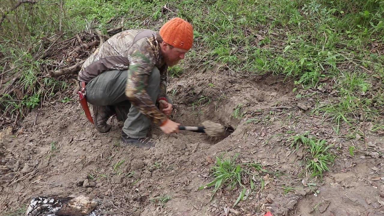 Cleaning a soft shelled turtle Day 11 Of 30 Day Survival Challenge Texas