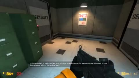 Black Mesa part 1 - the test chamber just exploded