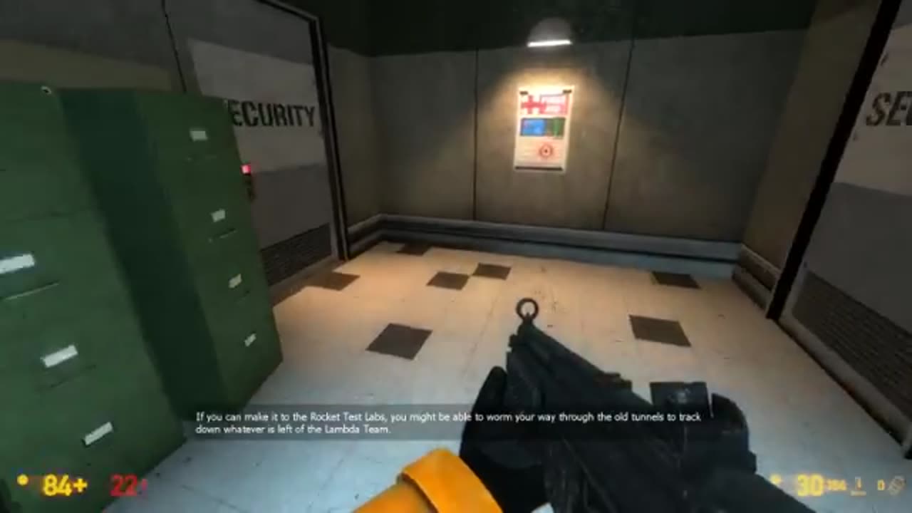 Black Mesa part 1 - the test chamber just exploded