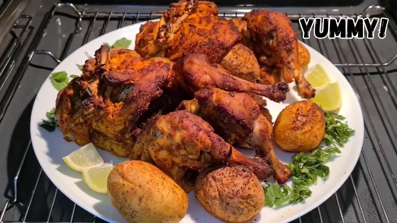 Tandoori Chicken Recipe by Pak germany food vlog