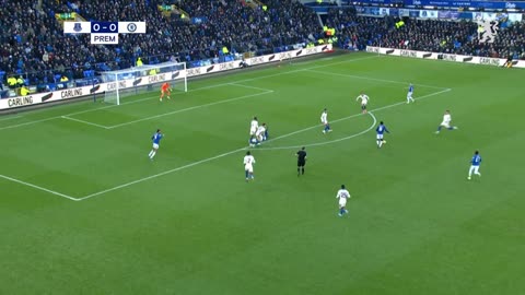 Chelsea 0-0 Everton. Match highlights