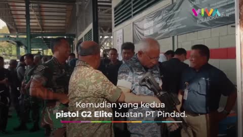 Panglima Tentara Malaysia Takjub Lihat Senjata Buatan Indonesia