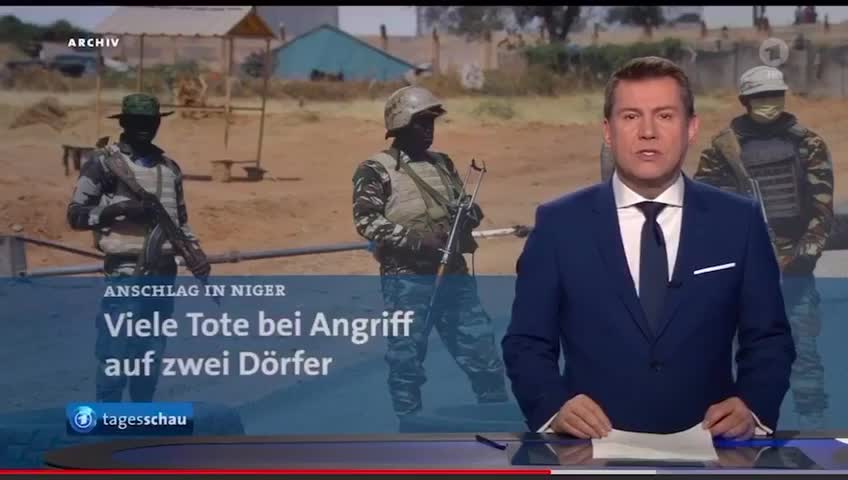 Satirische Tagesschau - Hintergrund der Maske und Karsten Hilse Demo in Nürnberg 03.01.2021 17.30