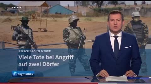 Satirische Tagesschau - Hintergrund der Maske und Karsten Hilse Demo in Nürnberg 03.01.2021 17.30