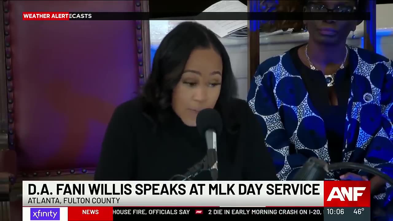 😁FANI Willis speaking at a Church... Hypocrisy at it's BEST!!!