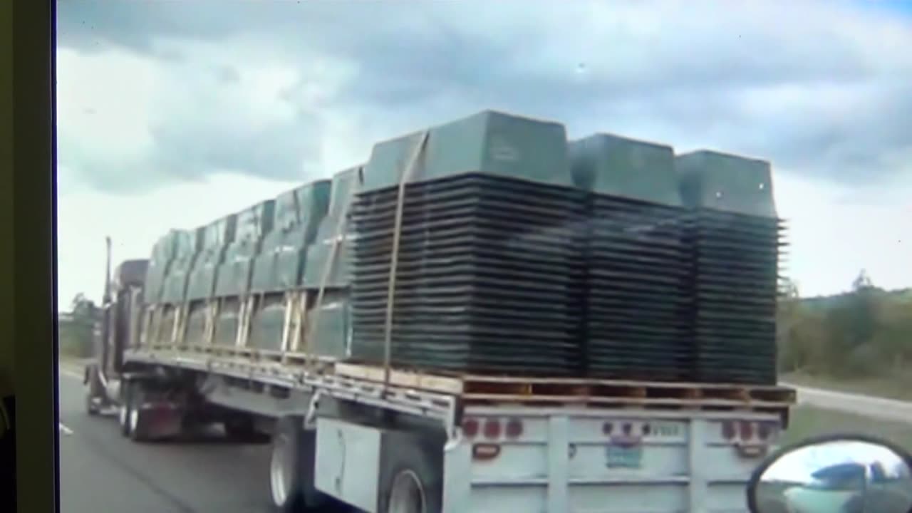 FEMA Coffins Ready 4 US Sept. 2012; Pharaoh`s OCTOGON Sarcophagus on the Road by Sean Hross