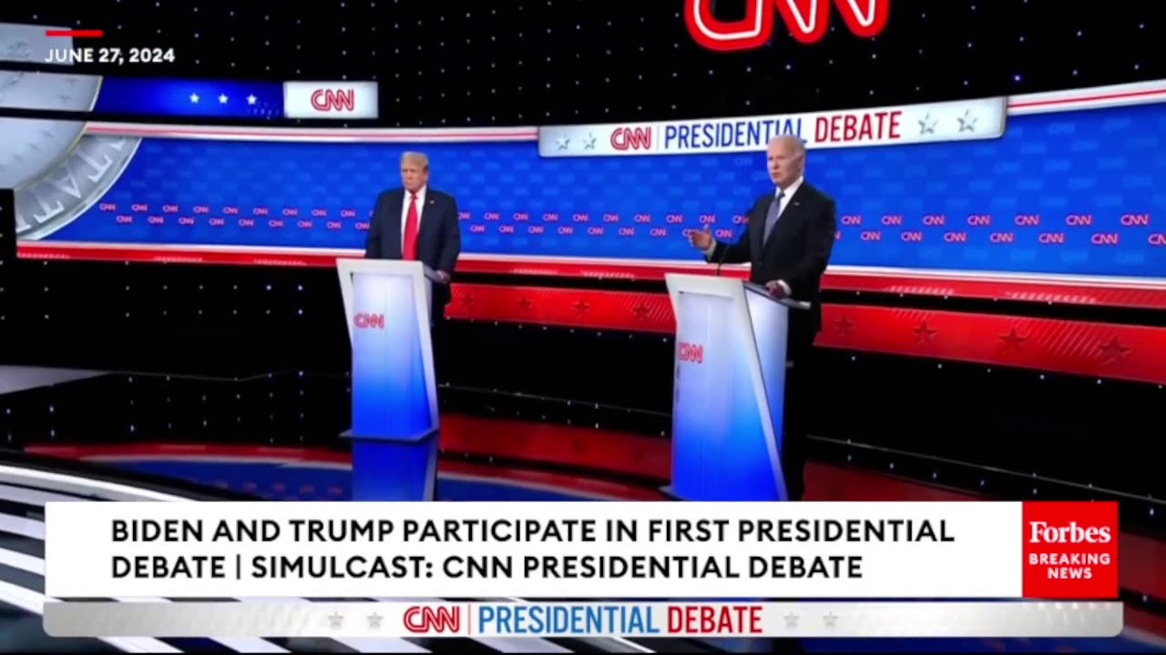 'I Really Don't Know What He Said At The End Of That Sentence'- Trump Zings Biden During CNN Debate