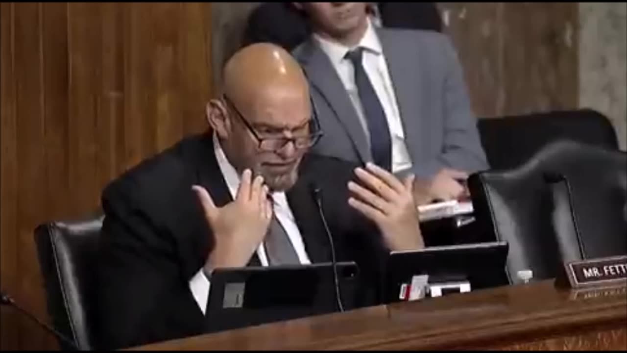 Fetterman jiberish..