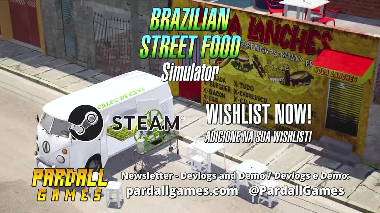 Brazilian Street Food Official Trailer Game