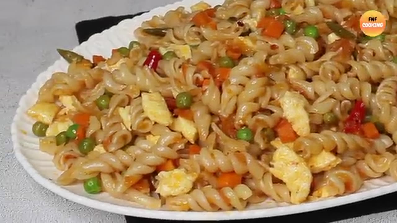 Pasta Recipe Bangla | Spicy Egg Pasta | Nasta.