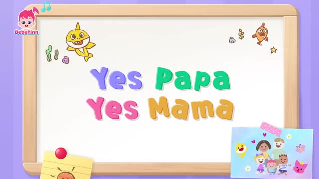 Yes Papa Yes Mama! Bebefinn Nursery Rhymes for Kids