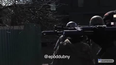 Ukraine War - Russian special forces in action outside Kiev