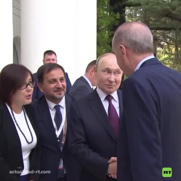 Putin y Erdogan se reúnen en la ciudad rusa de Sochi