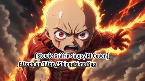 [Stewie Griffin AI Cover] Attack on Titan/Shingeki no Kyojin S1 OP Linked Horizon - Guren no Yumiya