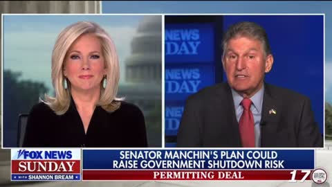 Joe Manchin tries to explain his Federal permitting process bill he’s pushing.