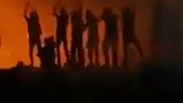Burning of another militia headquarters in Baghdad
