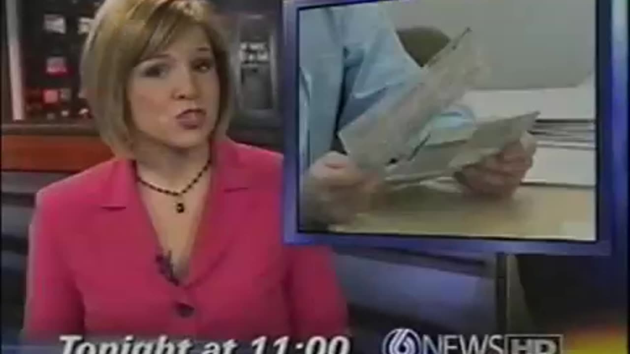 February 26, 2009 - Calista Flockhart on Kimmel & Indianapolis 11PM News Bumper