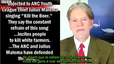 Mandela chante "il faut tuer les blancs"