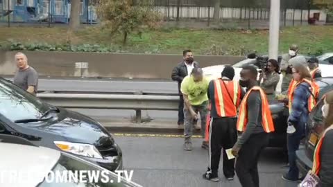 New York City commuters are losing their cool at the Climate protesters who blocked Road