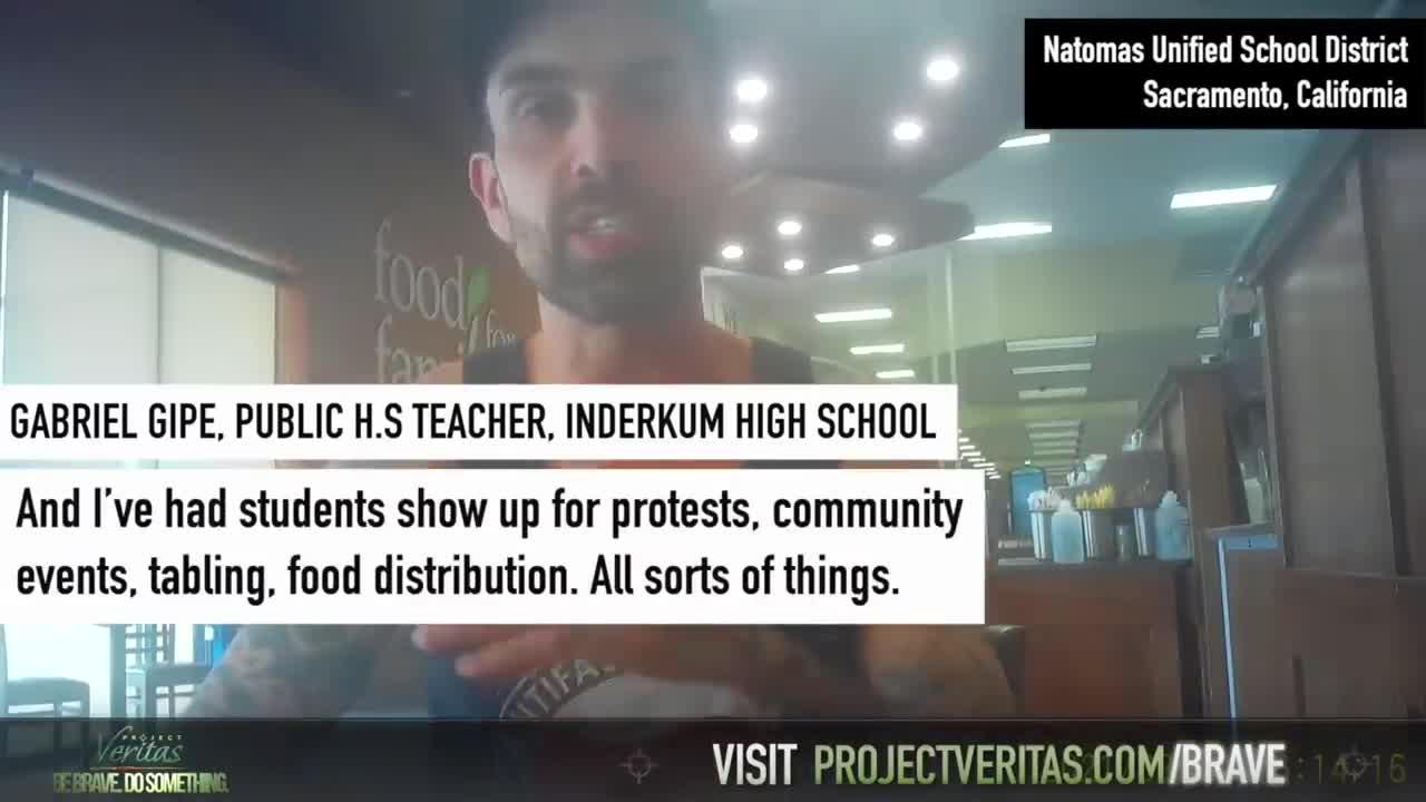 CA High School Teacher Admits Communist Indoctrination of Students: 'Turn Them into Revolutionaries’