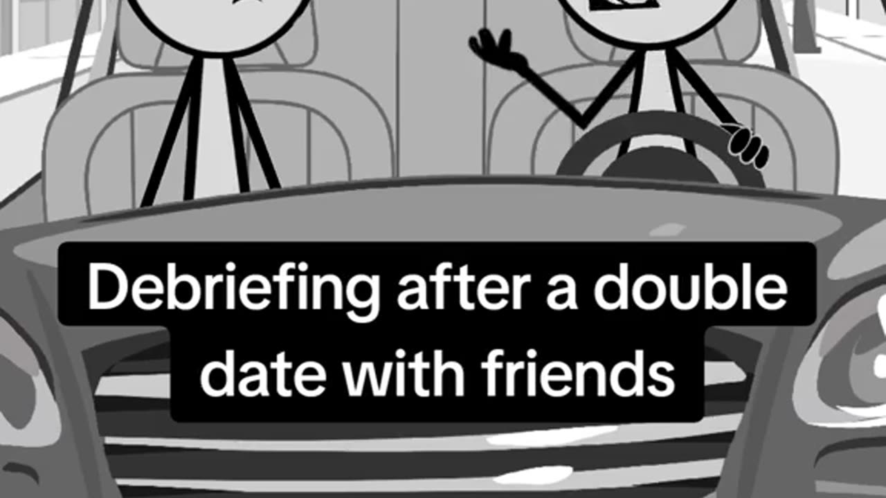 Debriefing after a double date with friends