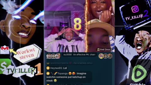 LATE NITE LINE ZUES & GO THE FUCK OFF ON ROYCE & HER MOTHER EMPRESS PARIS