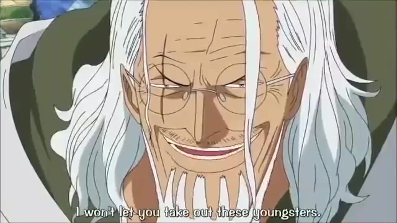 ONE PIECE Admiral Kizaru vs Rayleigh EPIC