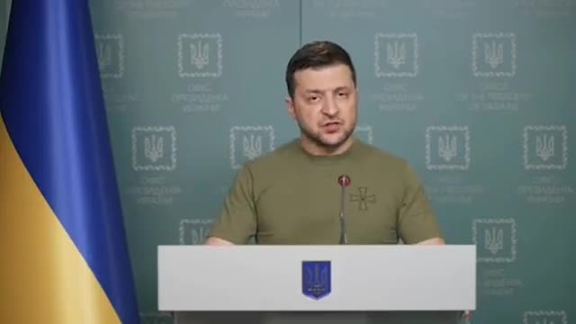 Zelenski - Ukrainians! We have already won our future. But we are still fighting for ours today