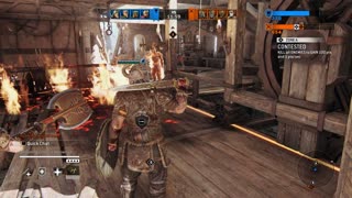 [For Honor] Multiplayer 4V4 Viking Warlord Gameplay