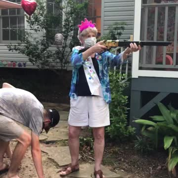 Grandma doing grandma