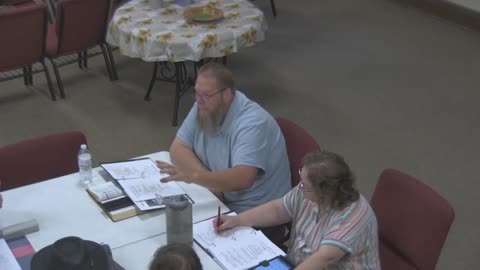 Wednesday Evening Bible Study 8-31-22