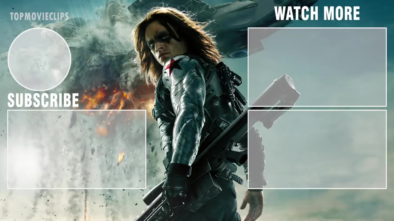 Captain America vs The Winter Soldier - Highway Fight Scene