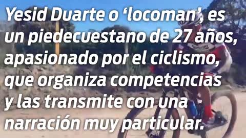 ‘Locoman’ puso a ‘apretar’ las muelas a los ciclistas de Santander