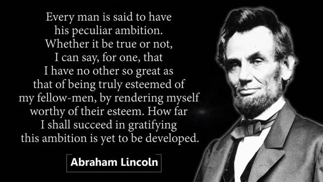 Abraham Lincoln's Most Inspirational Quotes!Quotops! Quotes Fest