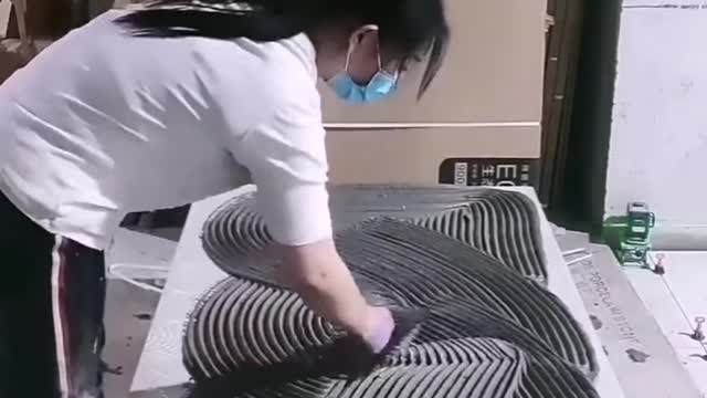 Young girl with great tilling skills