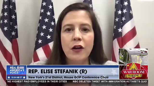 Elise Joins Bannon Highlighting How She Has Unified House Republicans 09.19.22