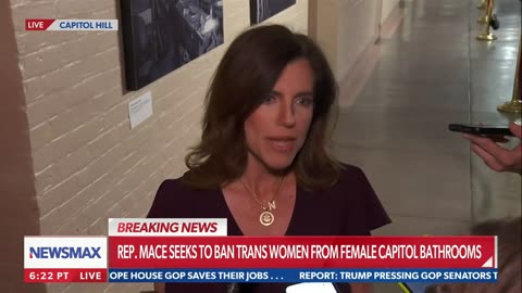 'Totally Here For It': Nancy Mace Doubles Down On Capitol Bathroom Legislation