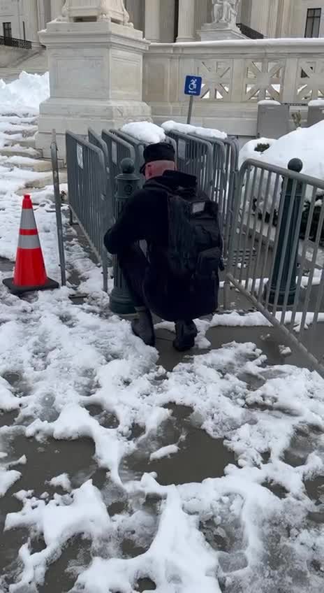 Minister Clayton Warichak Anointing the US Supreme Court