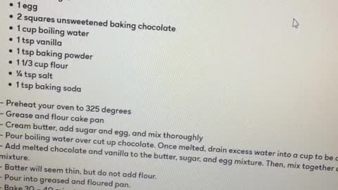 Cake Recipe Hidden in Terms of Use