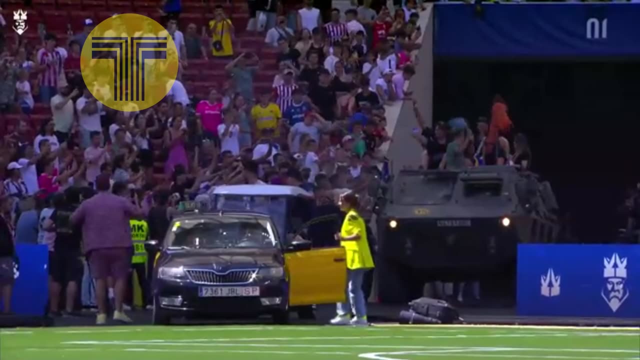 Un taxi de Barcelona en la Kings League del Metropolitano