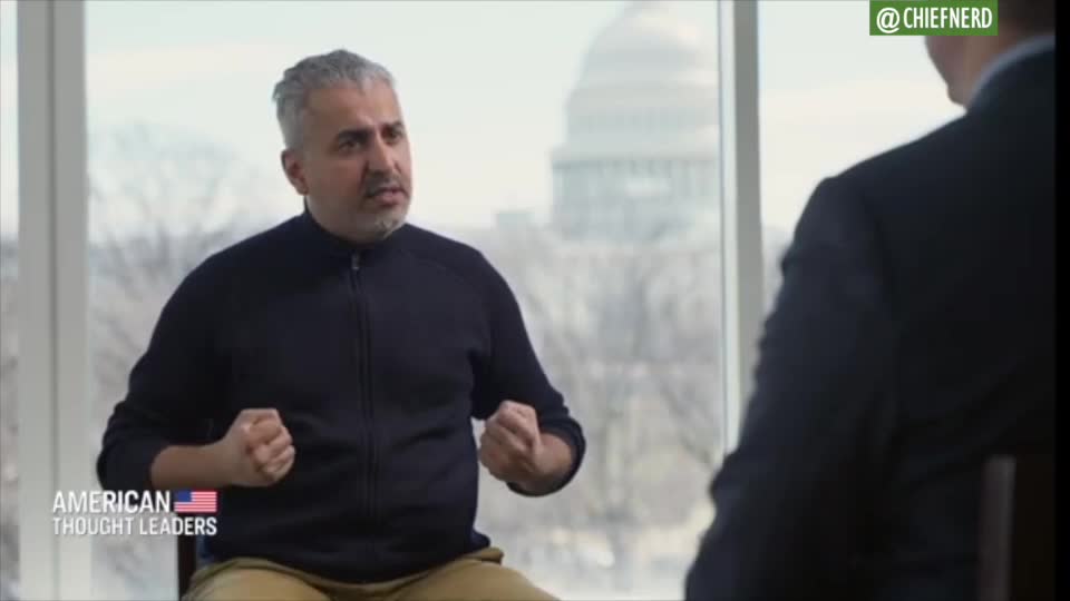 Maajid Nawaz says science was "weaponized" to achieve a political objectives