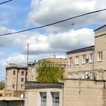 Ukraine War - Russian Su-25 in the sky over Gorlovka